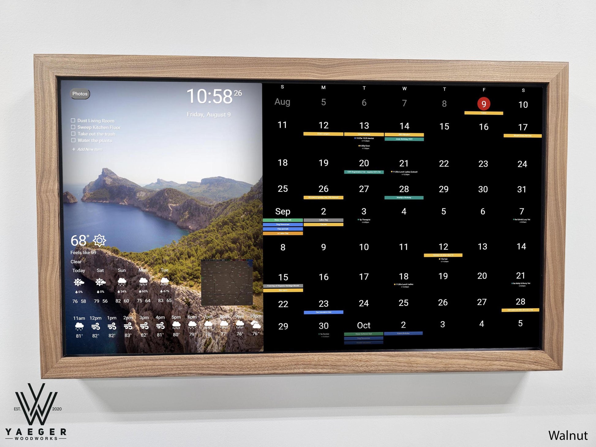 32in Windows Touchscreen Display / Smart Calendar / Smart Home Control Center / Dakboard