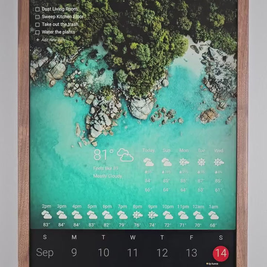 27in Touchscreen Smart Calendar / Dakboard/ Smart Wall Display / Photo Viewer